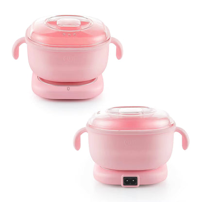 400ML Collapsible Silicone Wax Warmer – Portable Hair Removal Wax Melting Pot