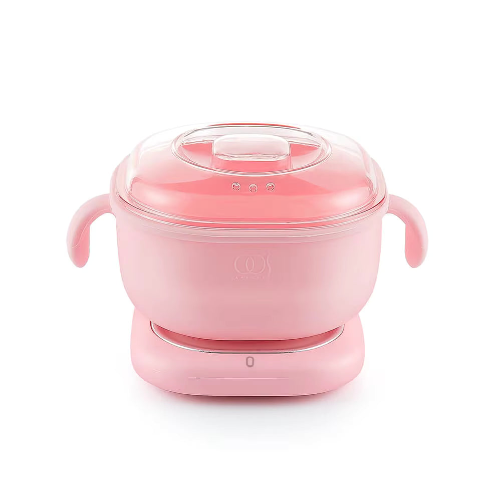 400ML Collapsible Silicone Wax Warmer – Portable Hair Removal Wax Melting Pot