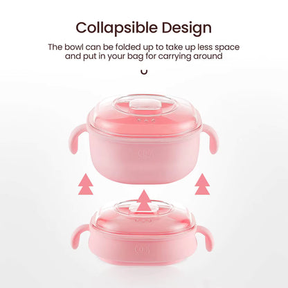 400ML Collapsible Silicone Wax Warmer – Portable Hair Removal Wax Melting Pot